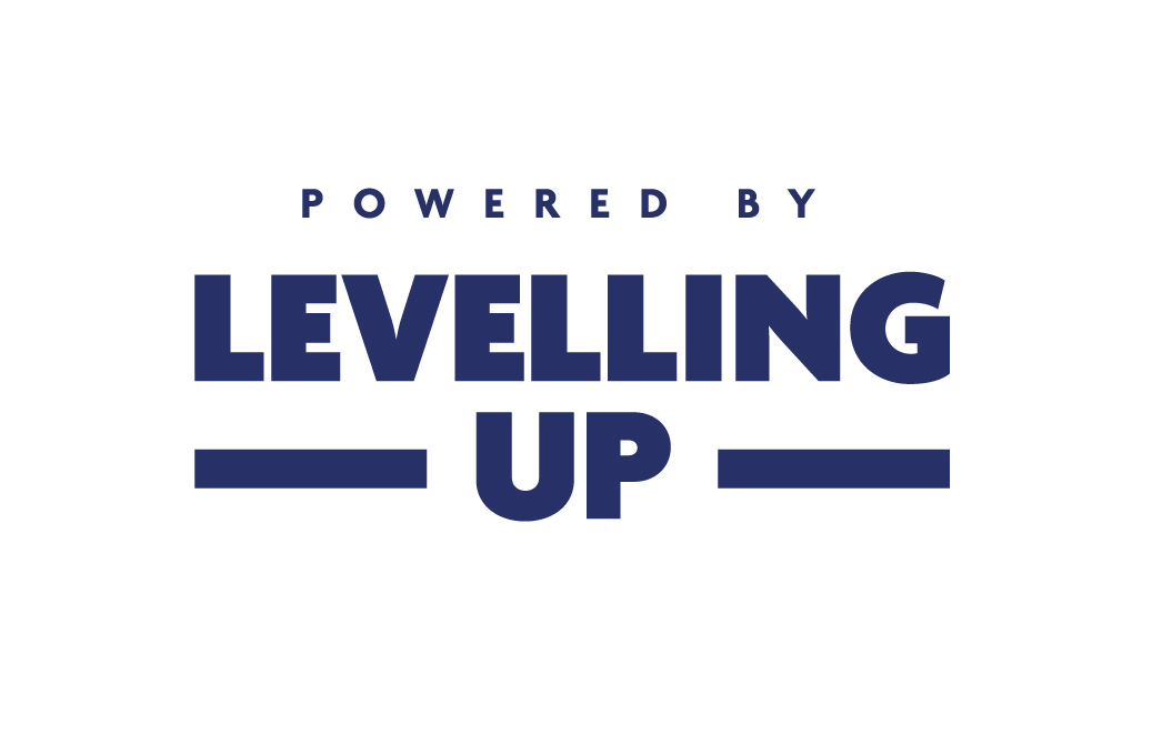 Powered by Levelling up Logo