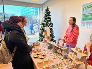 Rother Young Creators Christmas Market held at The De La Warr in December