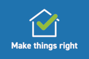 Make things right campaign logo
