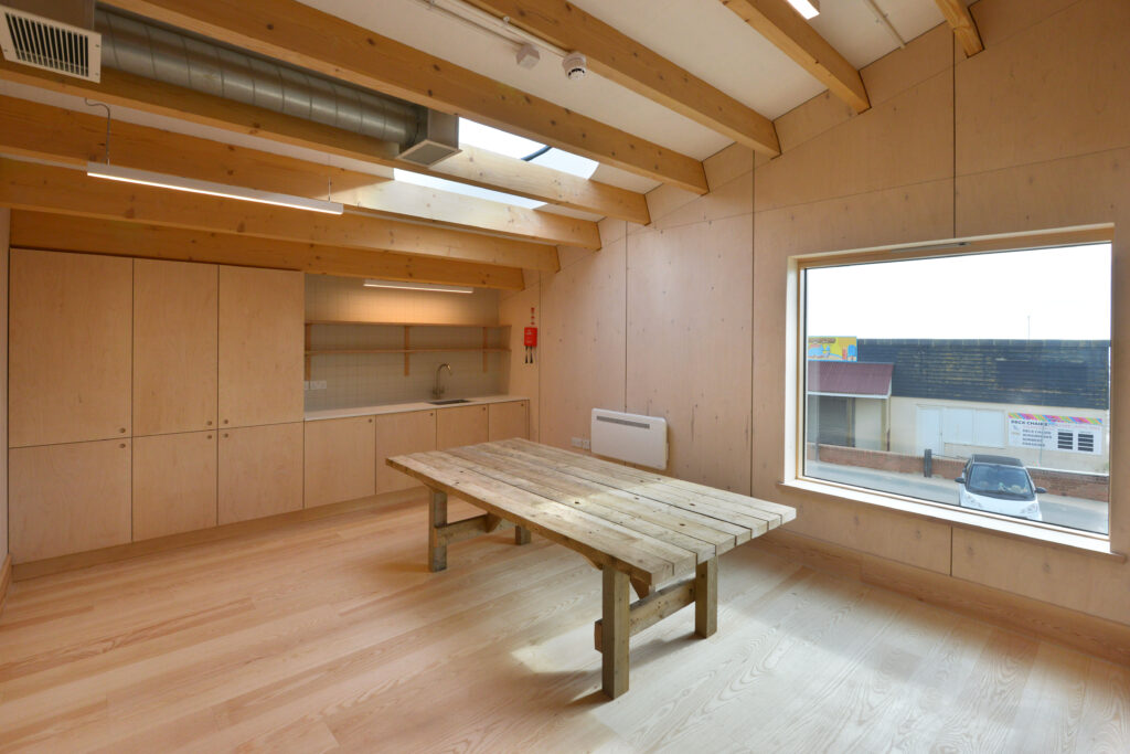 Photo of inside of Welcome Centre