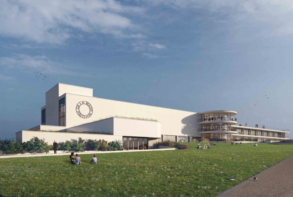 Visualisation of South Studio of De La Warr Pavilion by Picture Plane