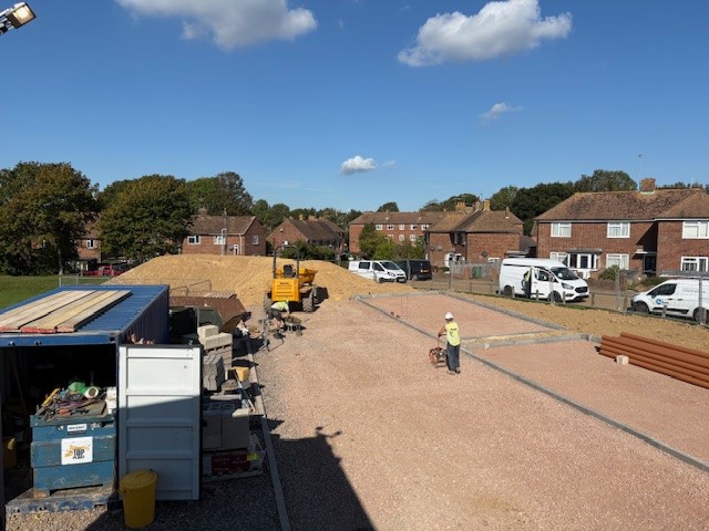 Overlook of Heart of Sidley site