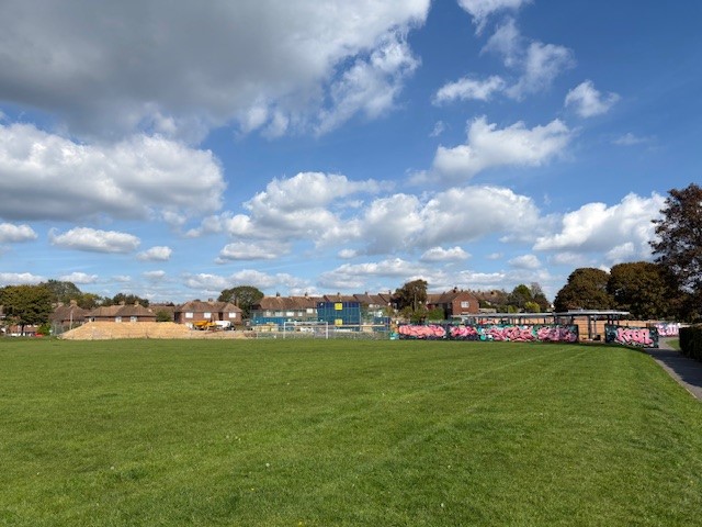 Overlook of Heart of Sidley site