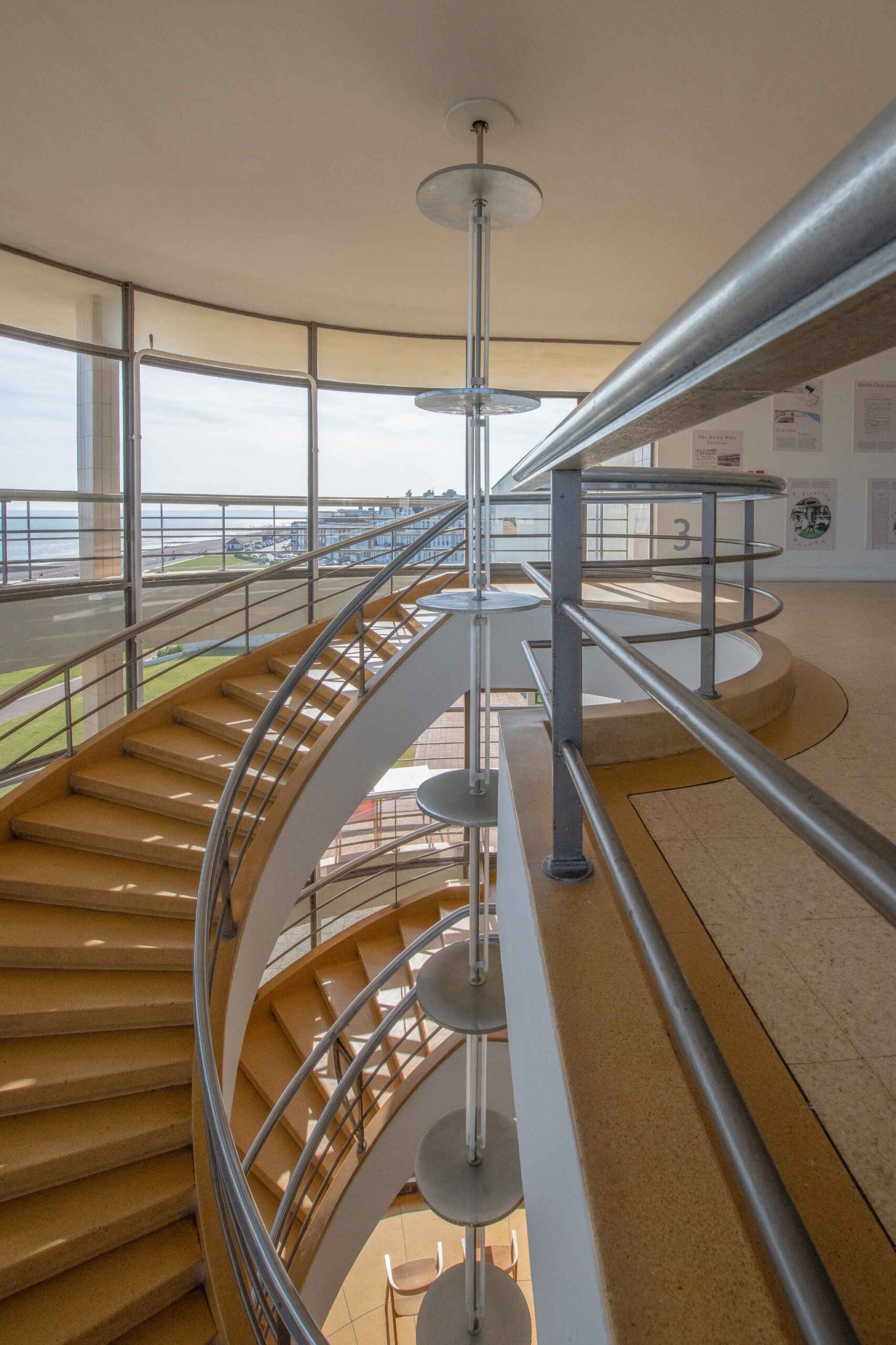 De La Warr Pavilion South Stairs. Photo by Burst Photos.